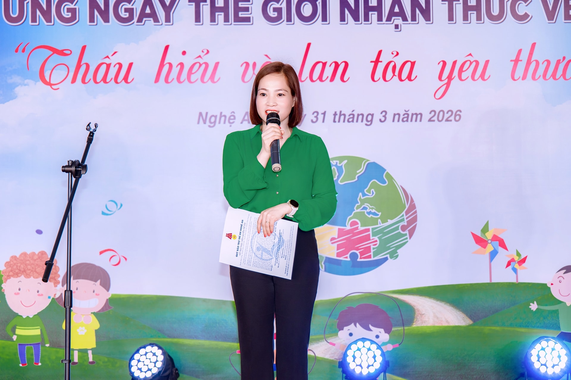 Nghệ An: Lan tỏa yêu thương, nâng cao nhận thức về tự kỷ- Ảnh 2.