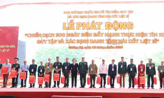 Phó Thủ tướng phát động Chiến dịch 500 ngày đêm tìm kiếm, xác định danh tính liệt sĩ- Ảnh 4.