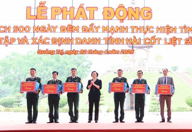 Phó Thủ tướng phát động Chiến dịch 500 ngày đêm tìm kiếm, xác định danh tính liệt sĩ- Ảnh 3.