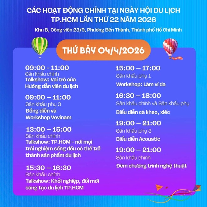 Ngày hội Du lịch TPHCM khẳng định vai trò đầu tàu, thúc đẩy liên kết và chuyển đổi số- Ảnh 5.