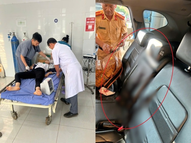 Công an Lâm Đồng liên tiếp ứng cứu người dân gặp nạn trên đường qua cơn nguy kịch- Ảnh 4.