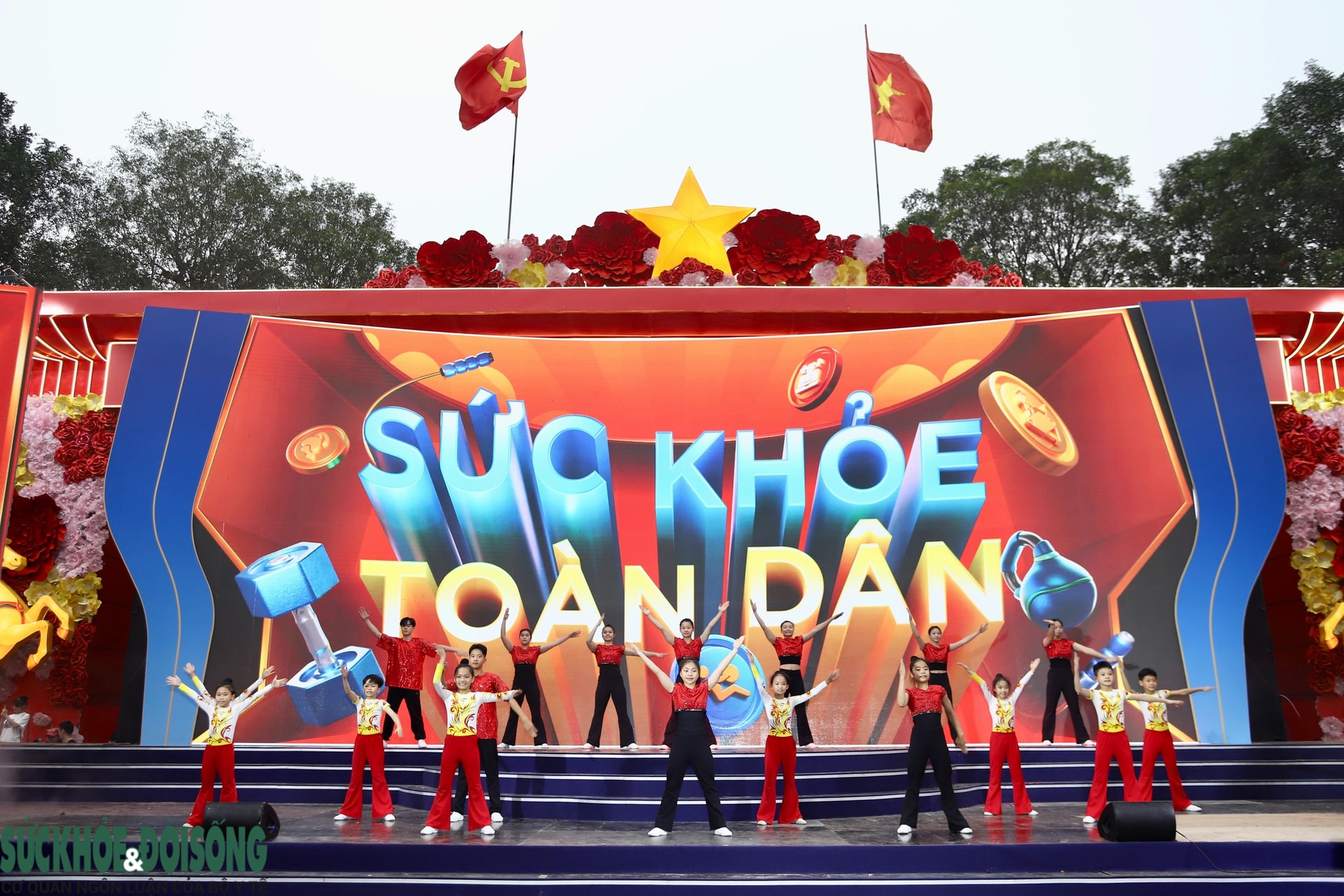 Hoàn tất tổng duyệt, sẵn sàng cho Lễ mít tinh Ngày Sức khỏe toàn dân- Ảnh 7.