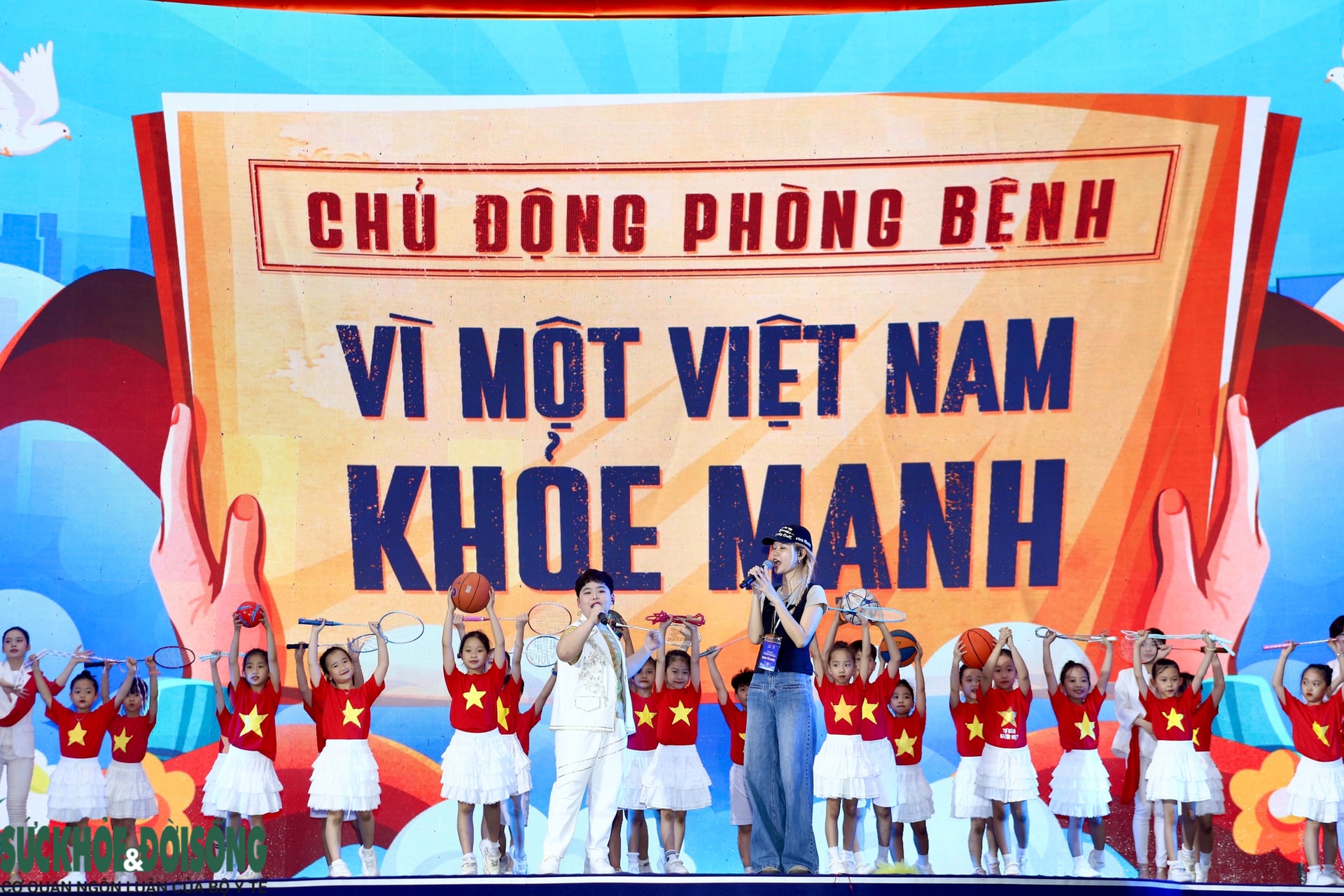 Hoàn tất tổng duyệt, sẵn sàng cho Lễ mít tinh Ngày Sức khỏe toàn dân- Ảnh 8.