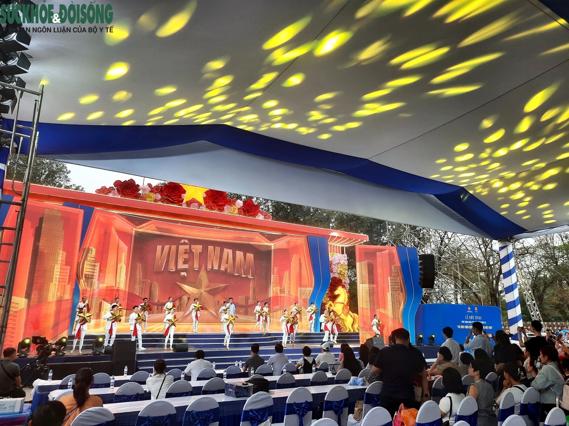 Hoàn tất tổng duyệt, sẵn sàng cho Lễ mít tinh Ngày Sức khỏe toàn dân- Ảnh 15.