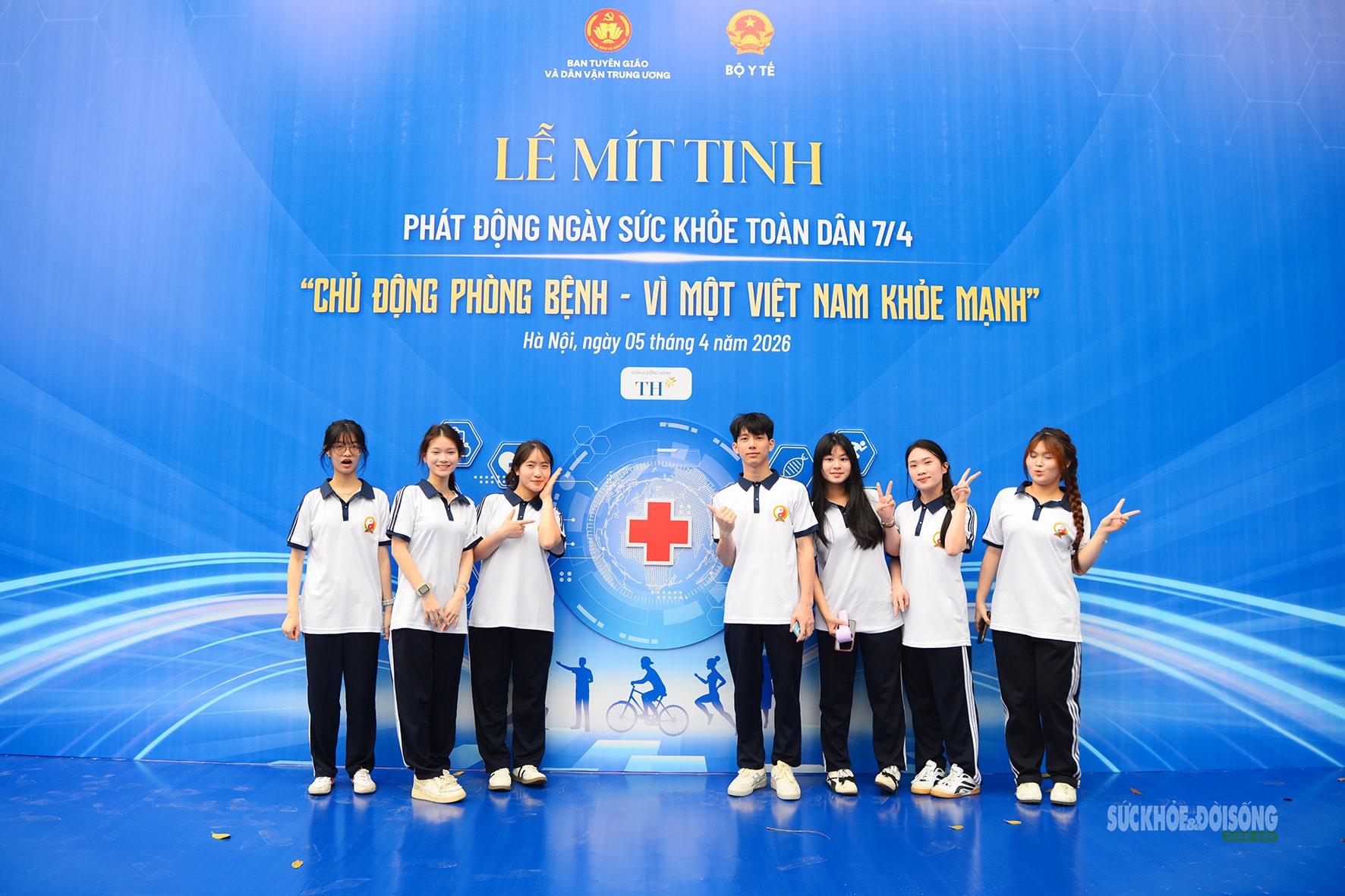 Rộn ràng trước ngày diễn ra Lễ mít tinh Ngày Sức khỏe toàn dân 7/4- Ảnh 12.