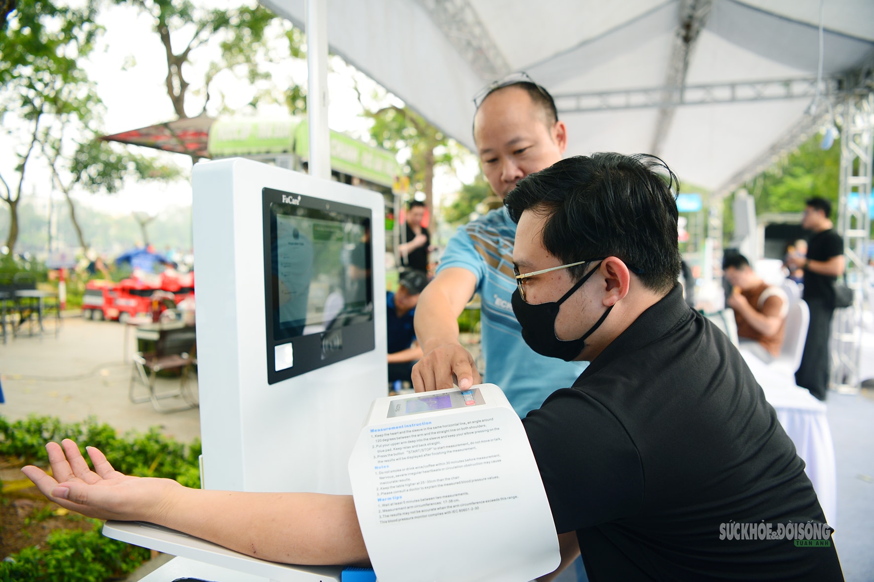 Rộn ràng trước ngày diễn ra Lễ mít tinh Ngày Sức khỏe toàn dân 7/4- Ảnh 8.