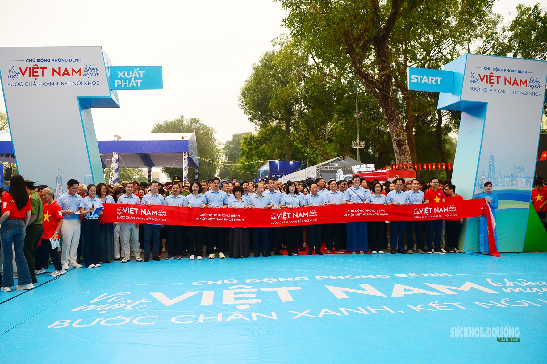 Ngày Sức khỏe toàn dân 7/4: Lan tỏa tinh thần sống khỏe từ cộng đồng- Ảnh 1. Ngày Sức khỏe toàn dân 7/4: Lan tỏa tinh thần sống khỏe từ cộng đồng- Ảnh 1.