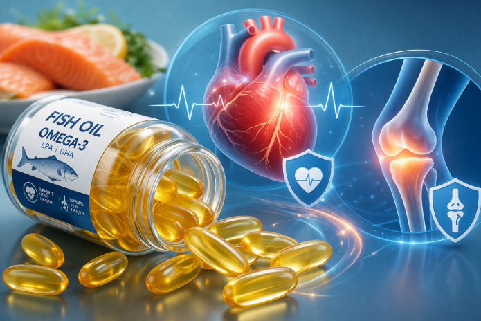Người bệnh tim mạch, xương khớp có nên uống dầu cá mỗi ngày?- Ảnh 1.