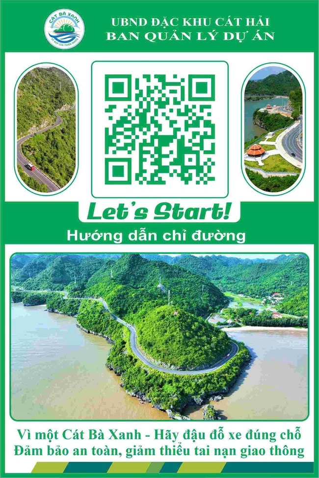 Cát Bà số hóa du lịch thông qua QR hỗ trợ tìm đường, bãi đỗ, gửi xe- Ảnh 1.