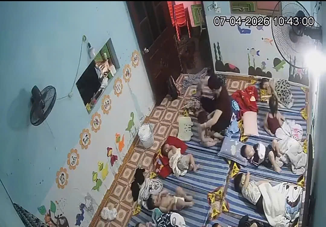 Nghi vấn cháu bé bị bạo hành ở cơ sở mầm non tư thục- Ảnh 1.