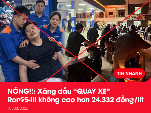 Hà Nội: Xử lý thanh niên dùng AI chế ảnh người ngất tại cây xăng để 'câu view' - Ảnh 1.