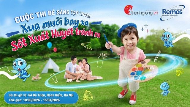 Remos phối hợp các tổ chức phát động cuộc thi bé sáng tạo tranh và clip 'Xua muỗi bay xa – Sốt xuất huyết tránh ra'- Ảnh 1.