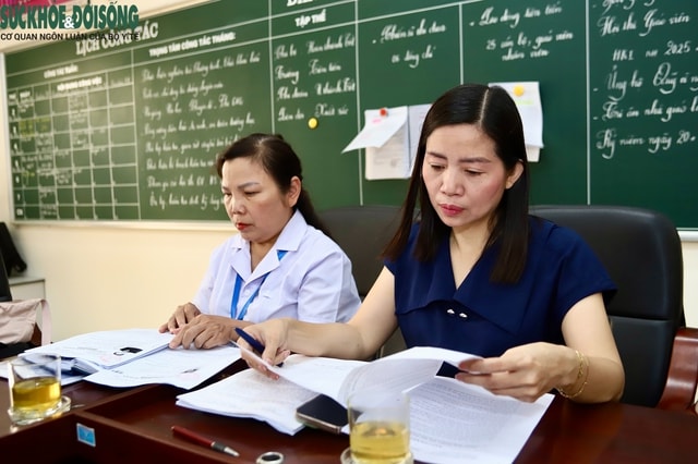 Ba Đình kiểm tra an toàn thực phẩm tại các bếp ăn trường học- Ảnh 4.