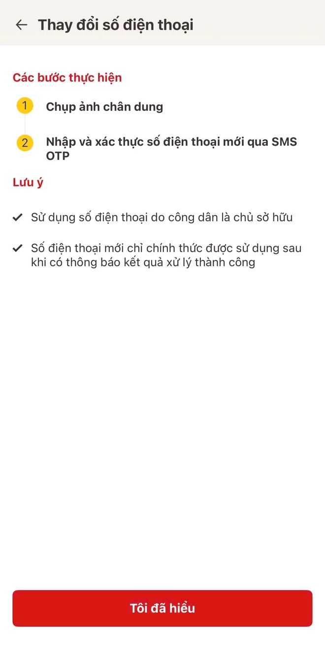 Đổi số điện thoại đăng ký trên VNeID như thế nào?- Ảnh 4.