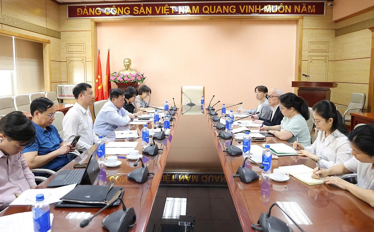 Thứ trưởng Đỗ Xuân Tuyên tiếp và làm việc với chuyên gia cố vấn chính sách y tế của Nhật Bản- Ảnh 1.