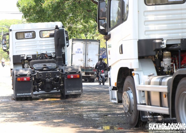 Người dân bất an khi lưu thông trên Quốc lộ 27 chật hẹp, xuống cấp, nhiều xe tải- Ảnh 4.