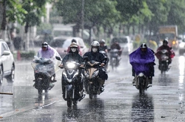 Chi tiết đợt không khí lạnh yếu đêm 16/4 tràn về miền Bắc- Ảnh 1.