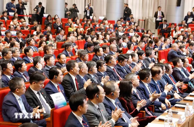 Tổng Bí thư, Chủ tịch nước Tô Lâm phát biểu chính sách tại Đại học Thanh Hoa- Ảnh 3.