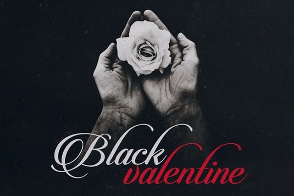 Những mẫu thiệp Valentine 14/4 - Valentine đen đẹp nhất 2026- Ảnh 4.