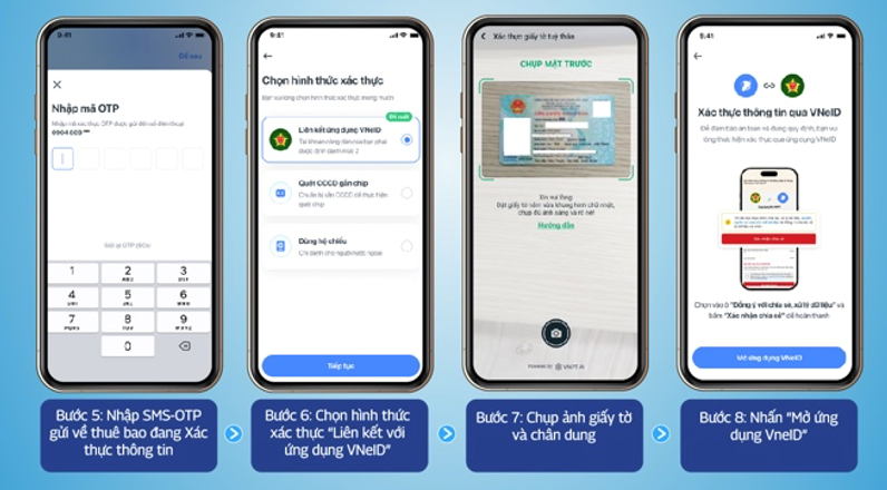 Hướng dẫn người dùng các cách xác thực thuê bao chính chủ- Ảnh 3.