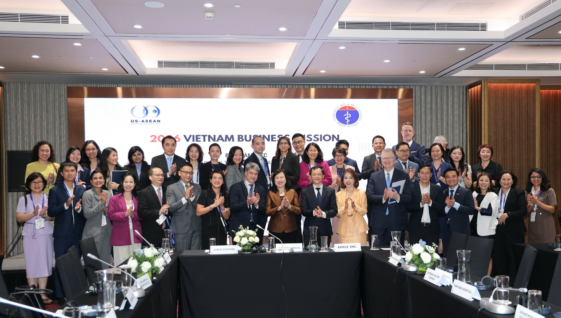 Bộ Y tế đối thoại với đoàn doanh nghiệp Hội đồng Kinh doanh Hoa Kỳ - ASEAN thúc đẩy hợp tác, đầu tư về y tế- Ảnh 22.