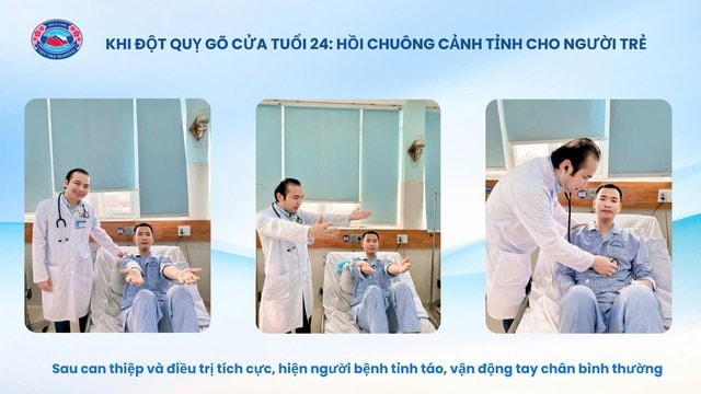 Bệnh viện Hữu nghị Việt Tiệp cứu sống bệnh nhân 24 tuổi bị đột quỵ- Ảnh 3.