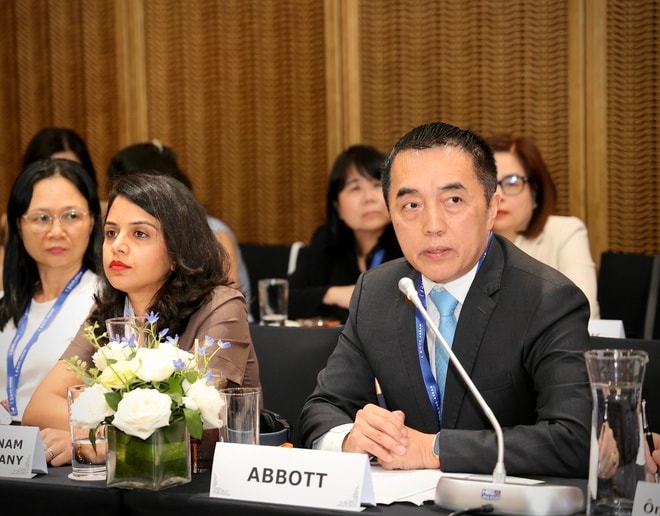 Bộ Y tế đối thoại với đoàn doanh nghiệp Hội đồng Kinh doanh Hoa Kỳ - ASEAN thúc đẩy hợp tác, đầu tư về y tế- Ảnh 6.