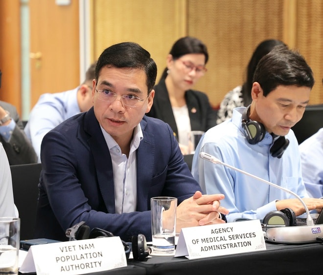 Bộ Y tế đối thoại với đoàn doanh nghiệp Hội đồng Kinh doanh Hoa Kỳ - ASEAN thúc đẩy hợp tác, đầu tư về y tế- Ảnh 17.