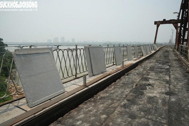 Cầu Long Biên có kịp hoàn thành sữa chữa cuối tháng 5?- Ảnh 1.