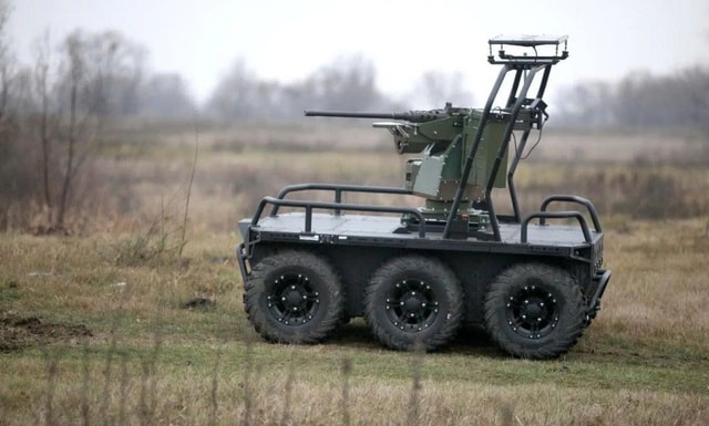 Ukraine lần đầu chiếm trận địa Nga chỉ bằng robot và UAV, không cần bộ binh- Ảnh 1.