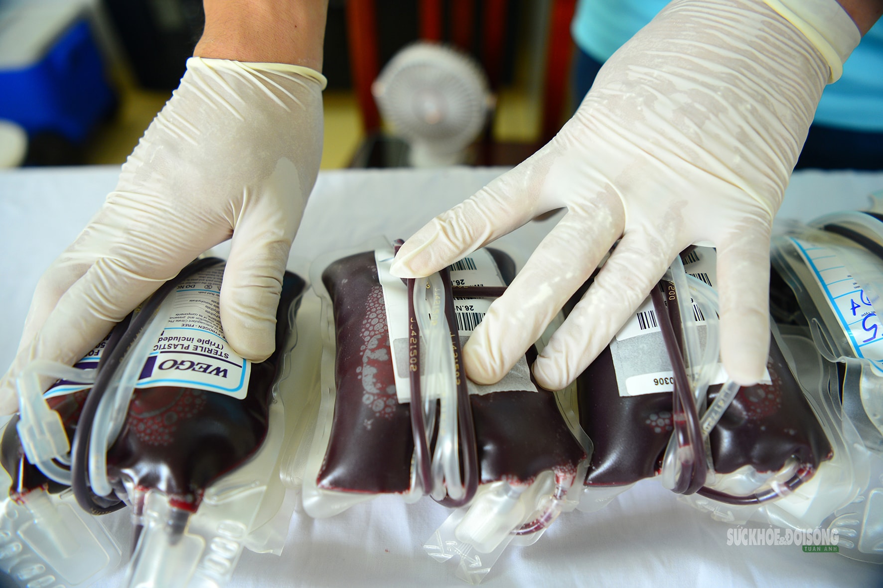 Chiến sĩ mới Sư đoàn 365 hào hứng hiến máu tình nguyện- Ảnh 10.