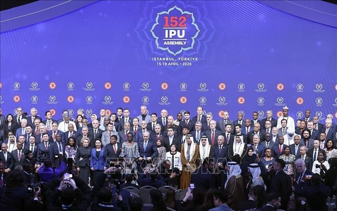 Chủ tịch Quốc hội Trần Thanh Mẫn dự lễ khai mạc Đại hội đồng lần thứ 152 của Liên minh Nghị viện thế giới- Ảnh 2.