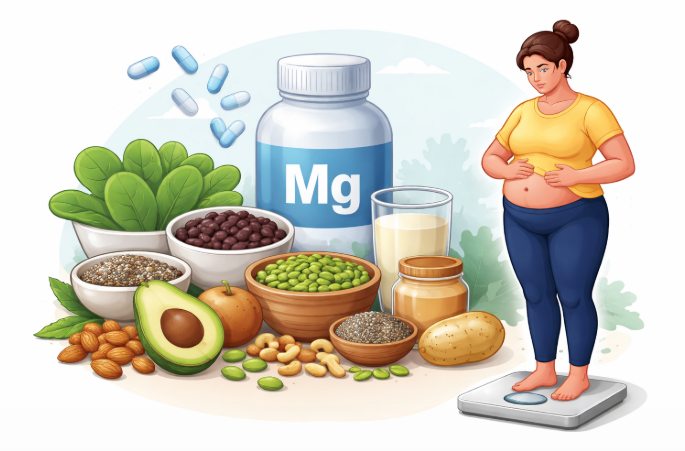 4 cách magie hỗ trợ giảm cân- Ảnh 1.