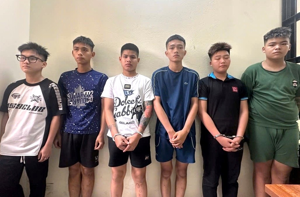 Hải Phòng: Triệt phá nhóm thanh thiếu niên dàn cảnh bán xe rồi vác kiếm cướp lại- Ảnh 2.