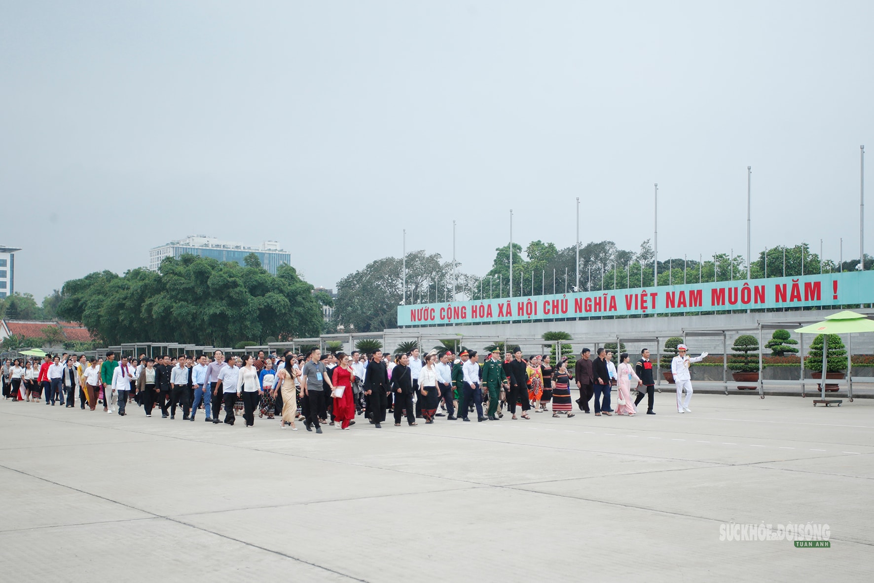 Lời báo công của 54 dân tộc vang lên giữa Quảng trường Ba Đình- Ảnh 9.