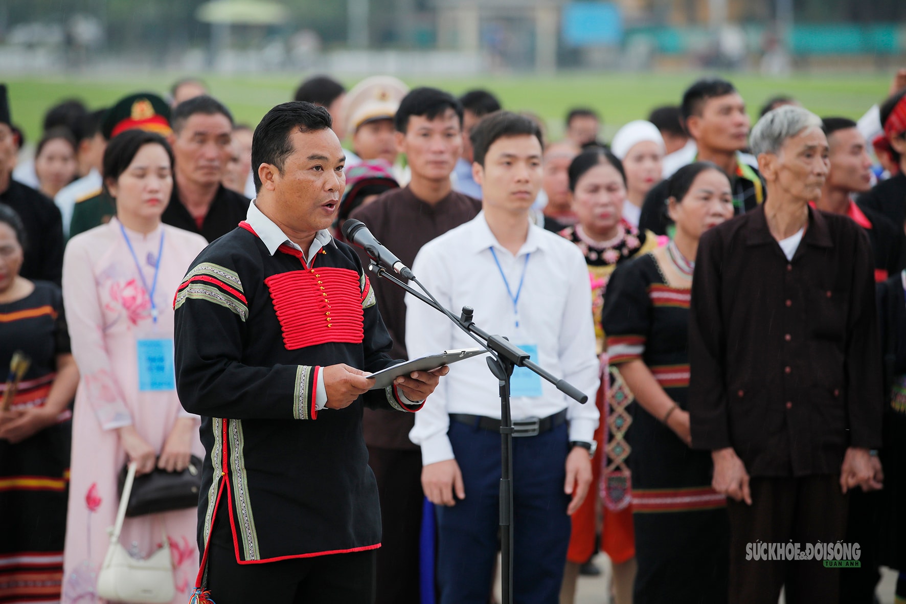 Lời báo công của 54 dân tộc vang lên giữa Quảng trường Ba Đình- Ảnh 4.