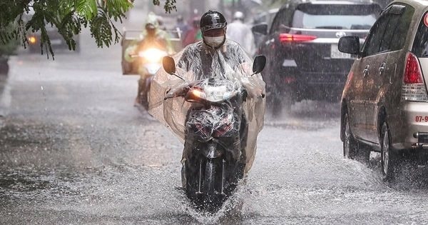 Miền Bắc tiếp tục mưa dông, trời mát dài ngày- Ảnh 1.