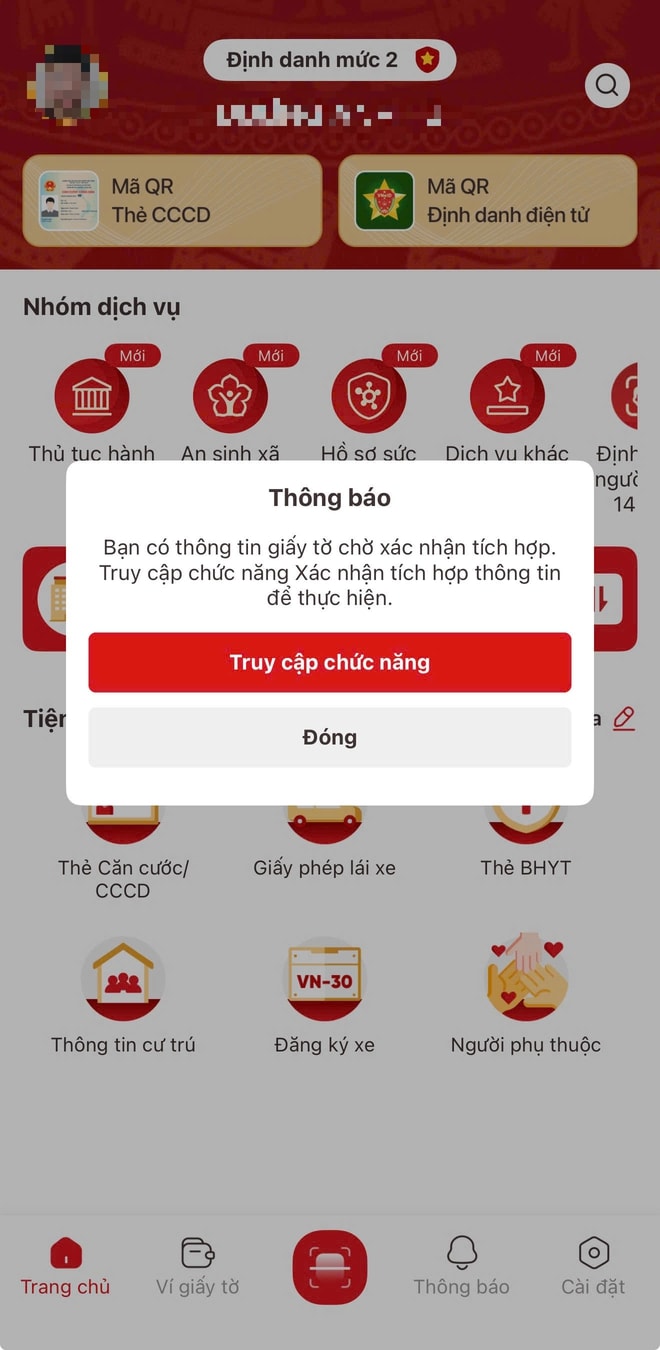 Không thấy số thuê bao di động trên VNeID cần làm gì?- Ảnh 2.