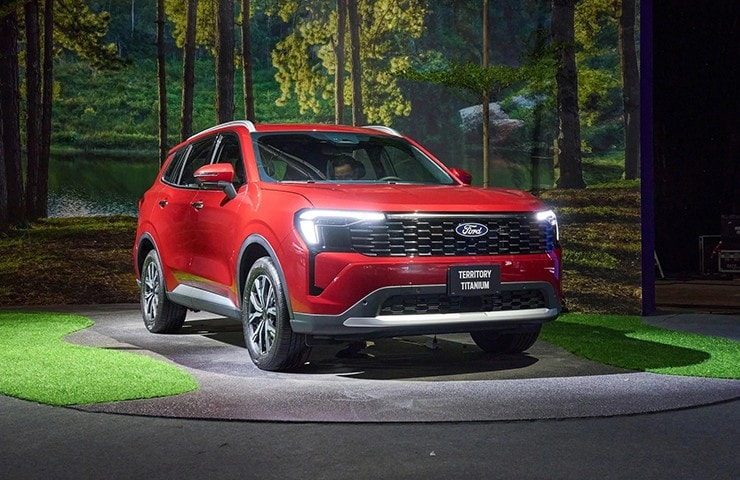 Ford Territory 2026 sở hữu ngoại hình mạnh mẽ và hiện đại