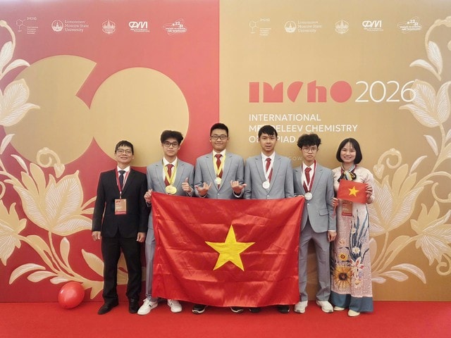 Việt Nam giành thắng lợi lớn tại Olympic Hóa học Quốc tế Mendeleev 2026- Ảnh 1.