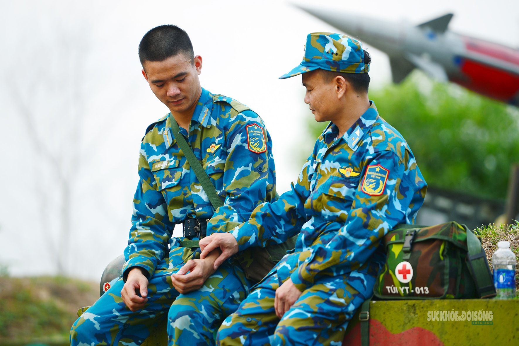 Người chiến sĩ quân y tận tụy giữa trận địa tên lửa- Ảnh 6.
