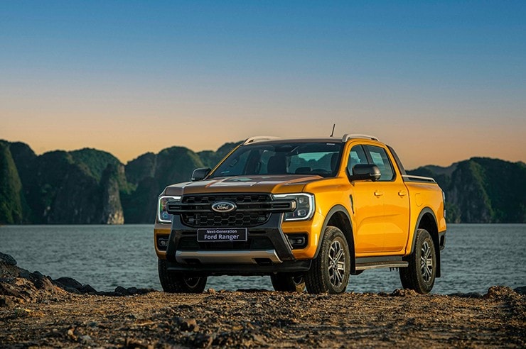 Ngoại thất Ford Ranger 2026 với thiết kế mạnh mẽ đậm chất Mỹ
