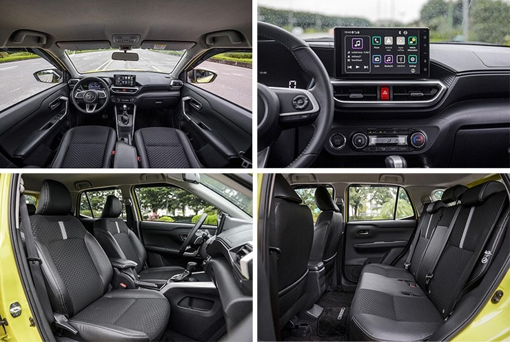 Khoang nội thất rộng rãi của Toyota Raize