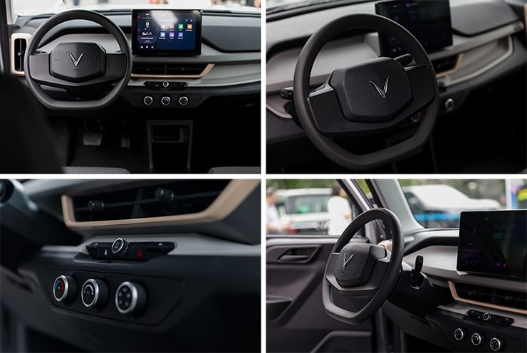 Nội thất tối giản hiện đại trên VinFast VF 3
