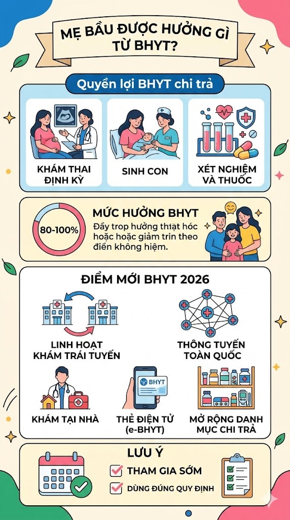 Chính sách BHYT mới giúp mẹ bầu tiết kiệm hàng chục triệu- Ảnh 2.