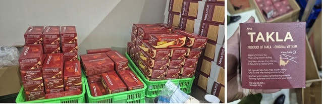 Đột kích 2 doanh nghiệp tại Nha Trang, thu giữ gần 1.300 thực phẩm không rõ nguồn gốc bán trên sàn online- Ảnh 1.