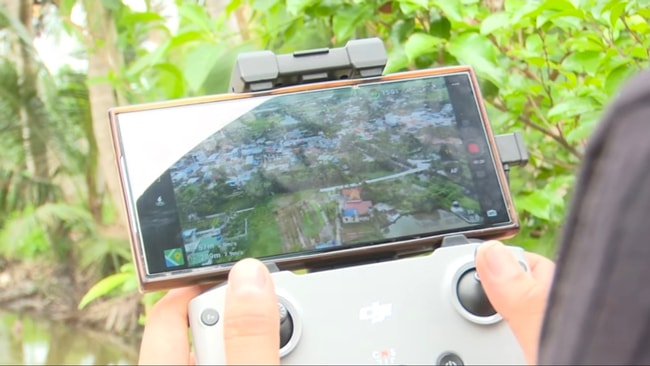 Hải Phòng ngăn chặn vi phạm đất đai từ sớm nhờ ứng dụng flycam giám sát- Ảnh 1.