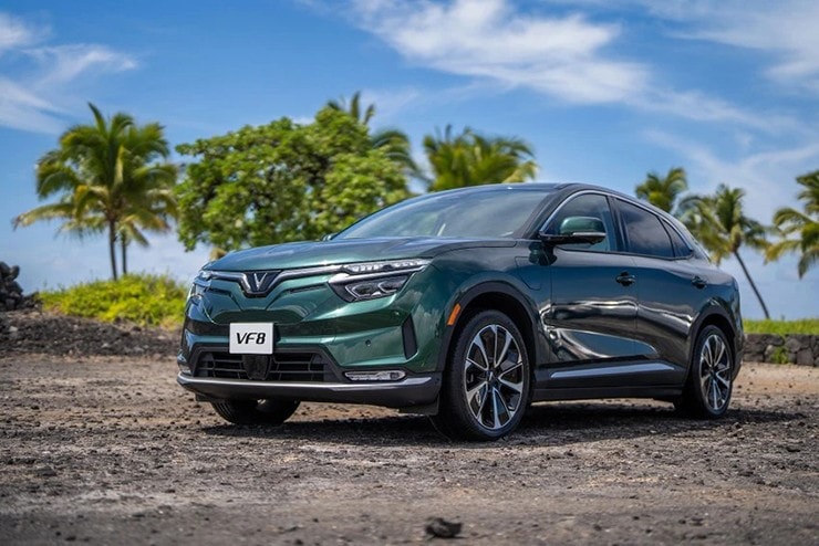 Ngoại thất xe VinFast VF 8 thiết kế theo ngôn ngữ Cân bằng động