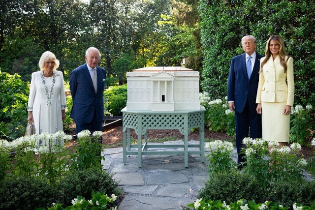 Quốc yến chiêu đãi Hoàng gia Anh của ông Trump có gì?- Ảnh 4. Quốc yến chiêu đãi Hoàng gia Anh của ông Trump có gì?- Ảnh 4.