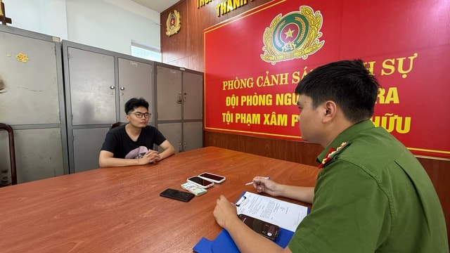 Bắt Trần Trung Nghĩa 23 tuổi, trộm cắp 5 cây vàng của em gái người yêu- Ảnh 1.